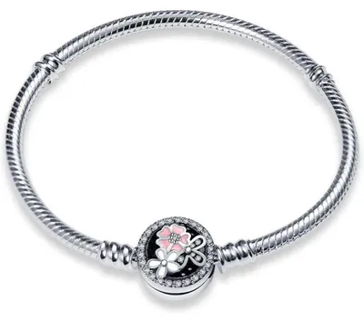 Produktbild von Gliederarmband mit Kugelverschluss 925 Sterling Silber 18 cm