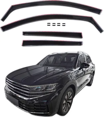 Obrázok produktu pre SCOUTT | GP Okenné deflektory pre Volkswagen Touareg Od 2018, 4ks Predné a Zadné