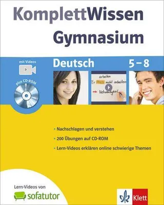 Immagine prodotto di KomplettWissen Gymnasium. Deutsch 5.-8. Klasse. Mit CD-ROM