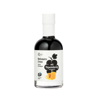 Produktbild von Rizes Greece Balsamico-Creme mit Thymianhonig (200 ml)