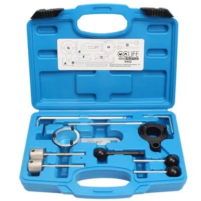 Image de CCLIFE Outil de réglage moteur Outil de blocage Temps deDiesel Compatible avec VAG VW Audi 1.4 1.6 2.0 TDI CR