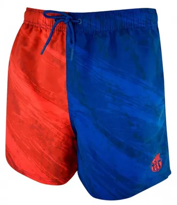 Produktbild von FC Barcelona Herren Badeshorts 5001BBIC Blau/Rot Offizielles Lizenzprodukt S