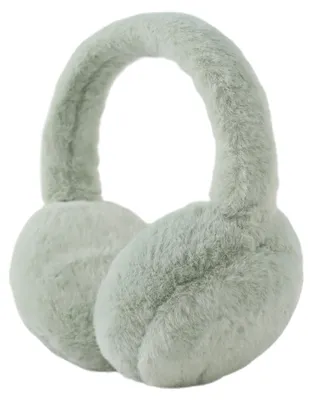 Produktbild von Ohrwärmer Plüsch, einheitsgröße, grau-grün, für Winter und Outdoor