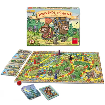 Produktbild von Räuber, zittert! Gesellschaftsspiel in einer Schachtel (33,5 x 23 x 3,5 cm)