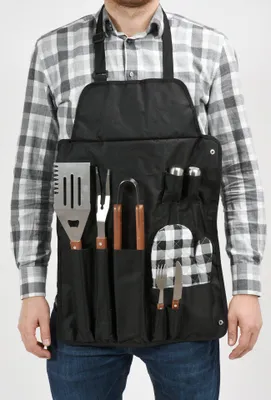Produktbild von Grillschürze mit Zubehör 8-teilig - W-99783