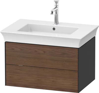 Produktbild von DURAVIT WT4341077H1 WTU White Tulip wandh., 2 SchKa