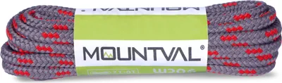 Obrázek produktu pro Odolné tkaničky pro trekingové boty Mountval Laces 150 cm - Barva: černá s červenou