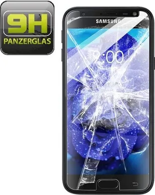 Produktbild von 2x 9H Hartglasfolie für Samsung Galaxy J7 2018 Panzerfolie Displayglas HD KLAR
