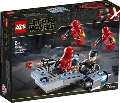 Produktbild von LEGO 75266 Star Wars Sith Troopers Battle Pack Spielset mit Battle Speeder, Der Aufstieg Skywalkers Kollektion