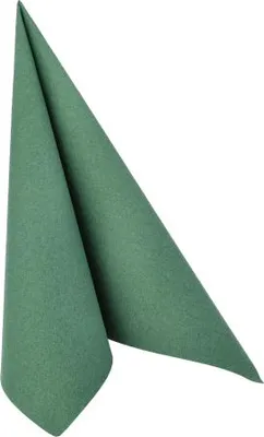 Produktbild von Servietten "ROYAL Collection" 1/4-Falz 40 cm x 40 cm dunkelgrün , 8 x 20 Stück