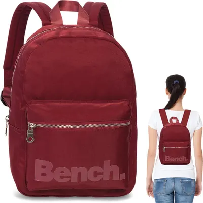 Produktbild von Rucksack Damen Freizeitrucksack Damenrucksack Bench Daypack small klein Handtaschenrucksack Mädchen backpack 64158 5100 Brombeer Rot + Schlüsseletui