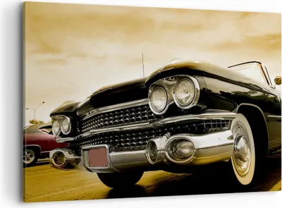Produktbild von Bild auf Leinwand - Leinwandbild - Auto Chrom Rad - 120x80cm - Wand Bild - Wanddeko - Wandbilder - Leinwanddruck - Bilder - Kunstdruck - Wanddekoration - Leinwand bilder - Wandkunst - AA120x80-0160