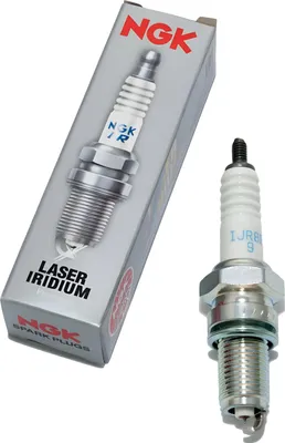 Produktbild von Zündkerzen Set NGK 10x IJR8B9 Iridium-Zündkerze entstört, 19,0mm Langgewinde Ø 12,0mm Hex 18,0mm, Elektrodenabstand 0,90mm, Wärmewert 8, feste SAE-Anschlussmutter, 4873