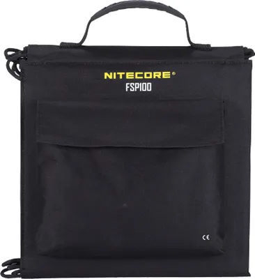 Produktbild von Nitecore Solarpanel FSP100 - 100W - faltbares Solarpanel für Unterwegs