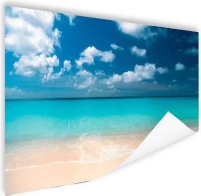 Produktbild von MuchoWow® Poster Sommer - Strand - Curaçao 180x120 cm - Fotoplakat