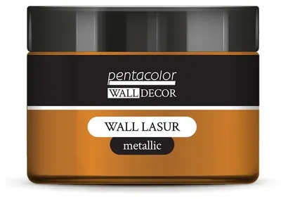 Obrázok produktu pre Metalická lazúra na steny 150 ml - Bronzová