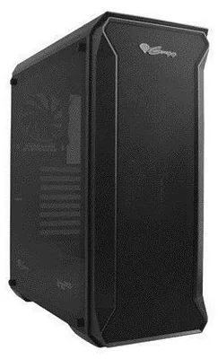 Produktbild von GENESIS Irid 505, Midi Tower, PC, Schwarz, ATX, micro ATX, Mini-ITX, Acrylnitril-Butadien-Styrol (ABS), Netz, Stahl, Gehärtetes Glas, Gaming