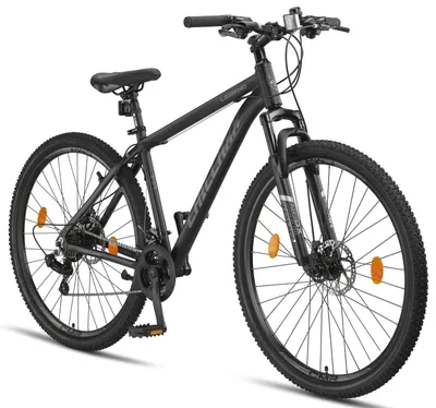 Immagine prodotto di Chillaxx Bike Legend Alluminio 24, 26, 27.5 e 29 pollici Shimano mountain bike MTB bike per ragazzi ragazze uomini e donne 21 marce bici uomo bici donna
