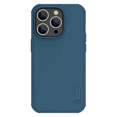 Zdjęcie produktu dla Nillkin Super Frosted Shield Pro etui iPhone 14 Pro Max pokrowiec na tył plecki niebieski