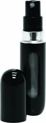 Produktbild von Moderne schwarze Parfümflasche - Kompakt & Praktisch KP852