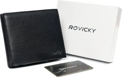 Obrázek produktu pro Rovicky Pánská peněženka Virrori černá Univerzální