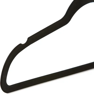 Obrázek produktu pro Věšák Fluwelen na obleky - balení s 30 kusy, černý