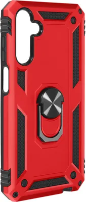 Produktbild von Avizar, Hybrid Schutzhülle für Samsung Galaxy A15 5G, Ring-Halterung, Rot
