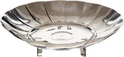 Produktbild von Faltbarer Edelstahl Feuerkessel Silber 27cm