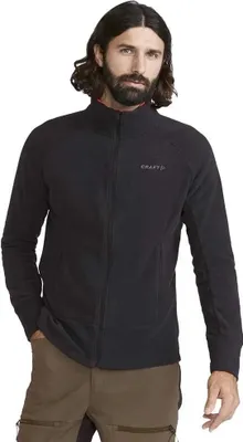 Produktbild von Craft Adv Fleece Mit Durchgehendem Reißverschluss Schwarz L Herren Schwarz L