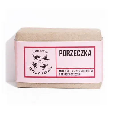 Obrázok produktu pre Mydlarnia Cztery Szpaki Mydło peelingujące w kostce Porzeczka, 110g