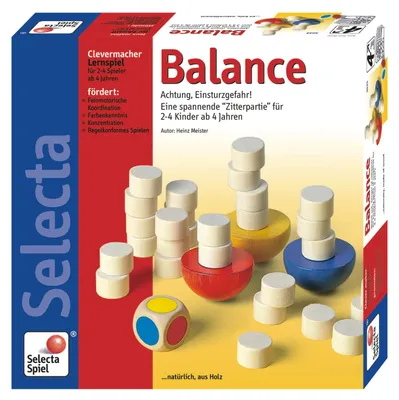Produktbild von Schmidt Spiele Balance Geschicklichkeitsspiel mit wackeligen Halbkugeln