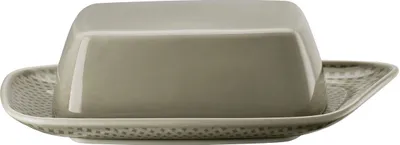 Produktbild von Rosenthal Junto Pearl Grey Butterdose 250g