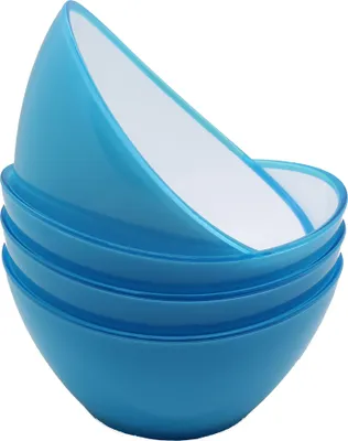 Produktbild von Linden Berg Salatschalen-Set 0,5 Liter blau 4er Set