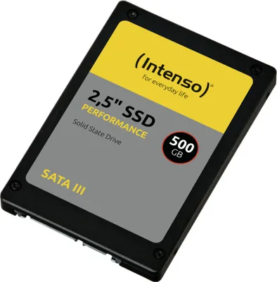Produktbild von 2,5' SSD SATA III 500GB Performance 550 MB/Sek Interne SSD-Festplatte