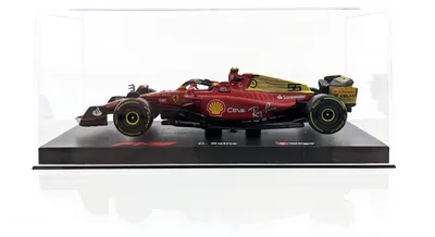 Produktbild von Bburago 18-36831 - Modellauto - Ferrari F1-75 Sainz #55 Monza-Ausführung (mit Fahrer, Maßstab 1:43)