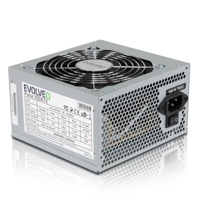 Obrázok produktu pre Evolveo EP350PP12B, 350 W, 80%, 20+4 pin ATX, 35 cm, Nemodulárny, PC