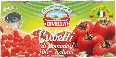 Produktbild von Cubetti di pomodori 3x400g geschnittene Tomaten - Divella
