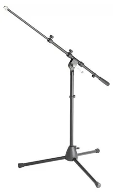 Produktbild von Adam Hall Mikrofonstativ S 9 B, 50 cm Höhe, ausziehbarer Galgen 50-80 cm