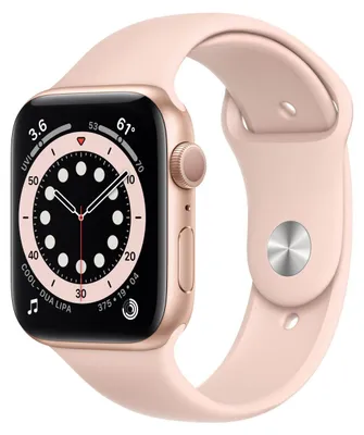 Immagine prodotto di Apple Watch Serie 6 GPS 40mm Cassa in Alluminio Oro Cinturino Sport Rosa Sabbia