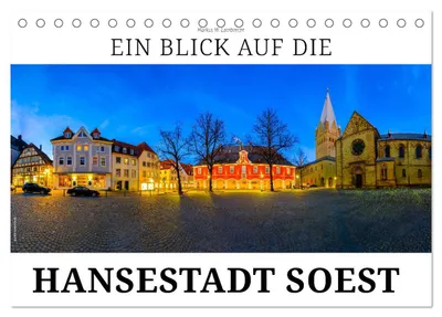 Produktbild von Ein Blick auf die Hansestadt Soest (Tischkalender 2027 DIN A5 quer), CALVENDO Monatskalender