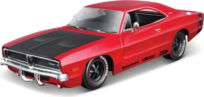 Produktbild von Maisto Dodge Charger R/T 1969 Classic Muscle 1:25 červená