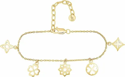 Produktbild von cai Armband 925/- Sterling Silber 15+4cm gelb 360260189-19-1