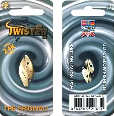Image de Westin Twister (or véritable 24 carats)