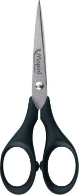 Produktbild von Famanu Schere 13 cm mit Klingen­schutz - Schwarz