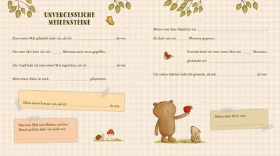 Obrázek produktu pro Mister O'Lui Babyalbum - Mein erstes Jahr