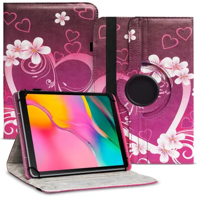 Produktbild von Tablet Hülle für Samsung Galaxy Tab A 10.1 2019 Tasche Schutzhülle Cover DrehbarFarben:Motiv 2