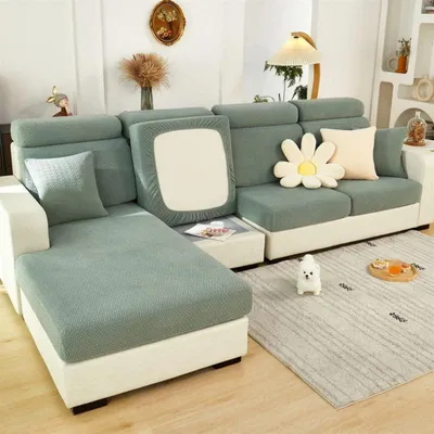 Obrázok produktu pre Poťah na sedaciu podložku, tvar L, zelený, vhodný pre sedadlá s dĺžkou 55-89 cm