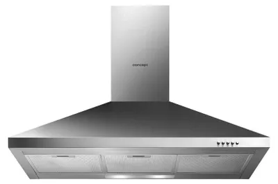 Produktbild von Concept OPK3590SS, 537,3 m³/h, Abluft/Umluft, D, D, C, 61 dB