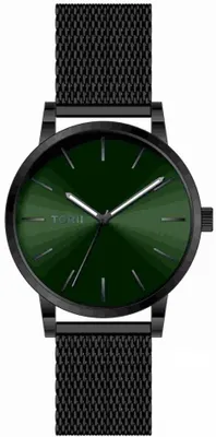 Image de Montre pour homme TORII B41BG.FB classique verte tendance