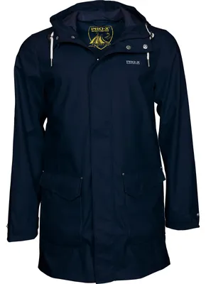 Immagine prodotto di Impermeabile da uomo in poliestere/poliuretano blu navy Mt S